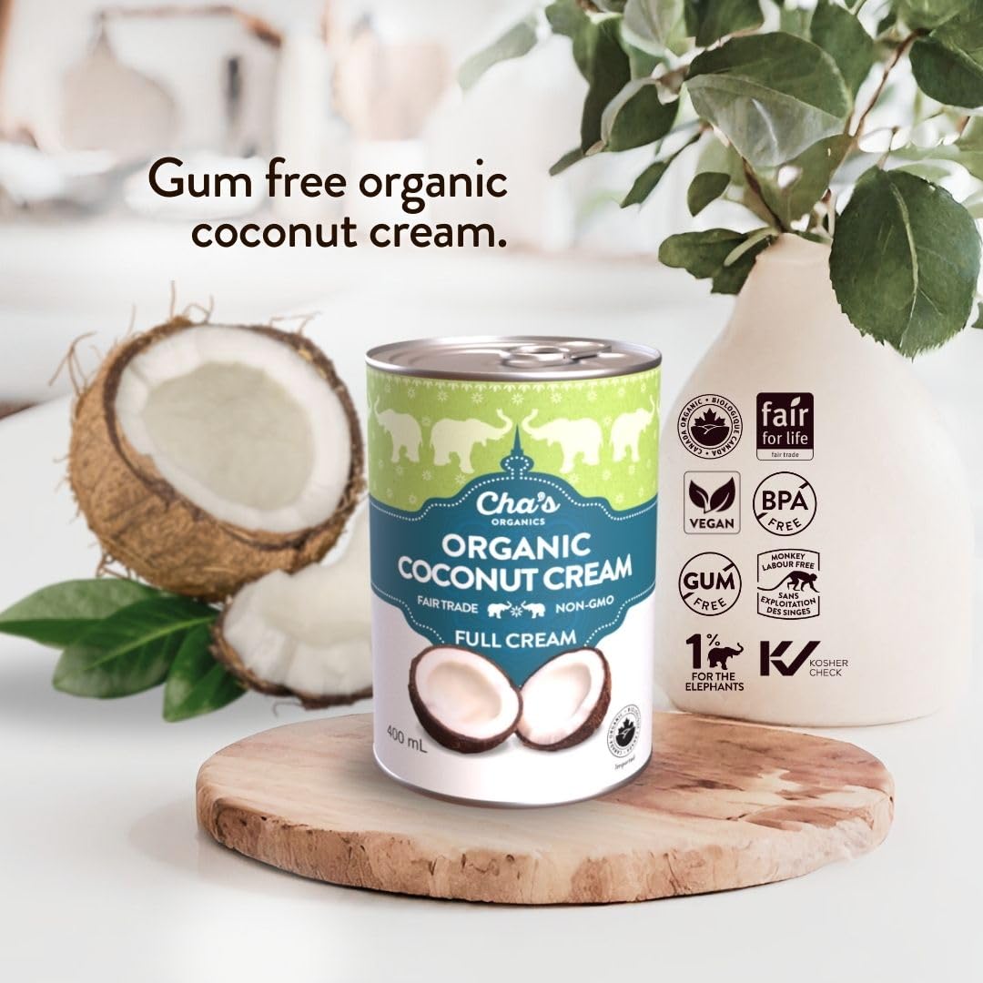 Cha's Organics - Coconut Cream (400ml)
