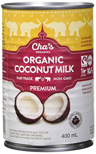Cha's Organics - Premium Coconut Milk (400ml)