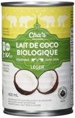 Cha's Organics - Light Coconut Milk (400ml)