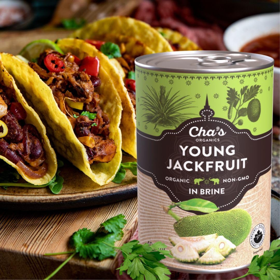 Cha's Organics - Young Jackfruit In Brine (400ml)