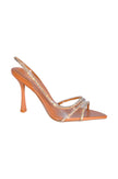 ZARA Women Heels Regular fit in Beige - 38