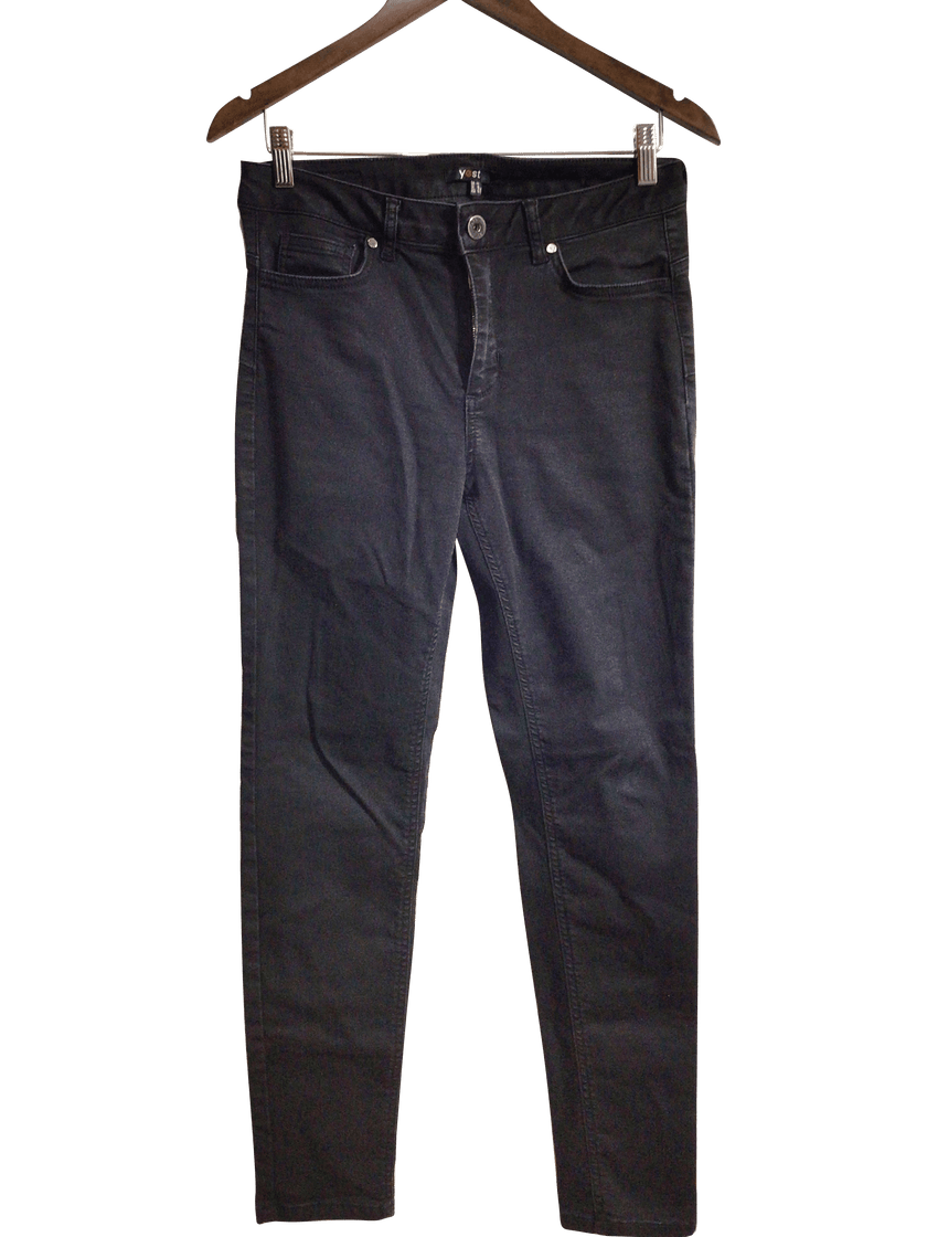 YEST Women Straight-Legged Jeans Regular fit in Black - 12
