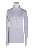 ATHLETA Women Turtleneck Tops Regular fit in Gray - M