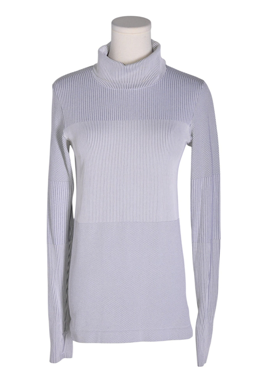 ATHLETA Women Turtleneck Tops Regular fit in Gray - M