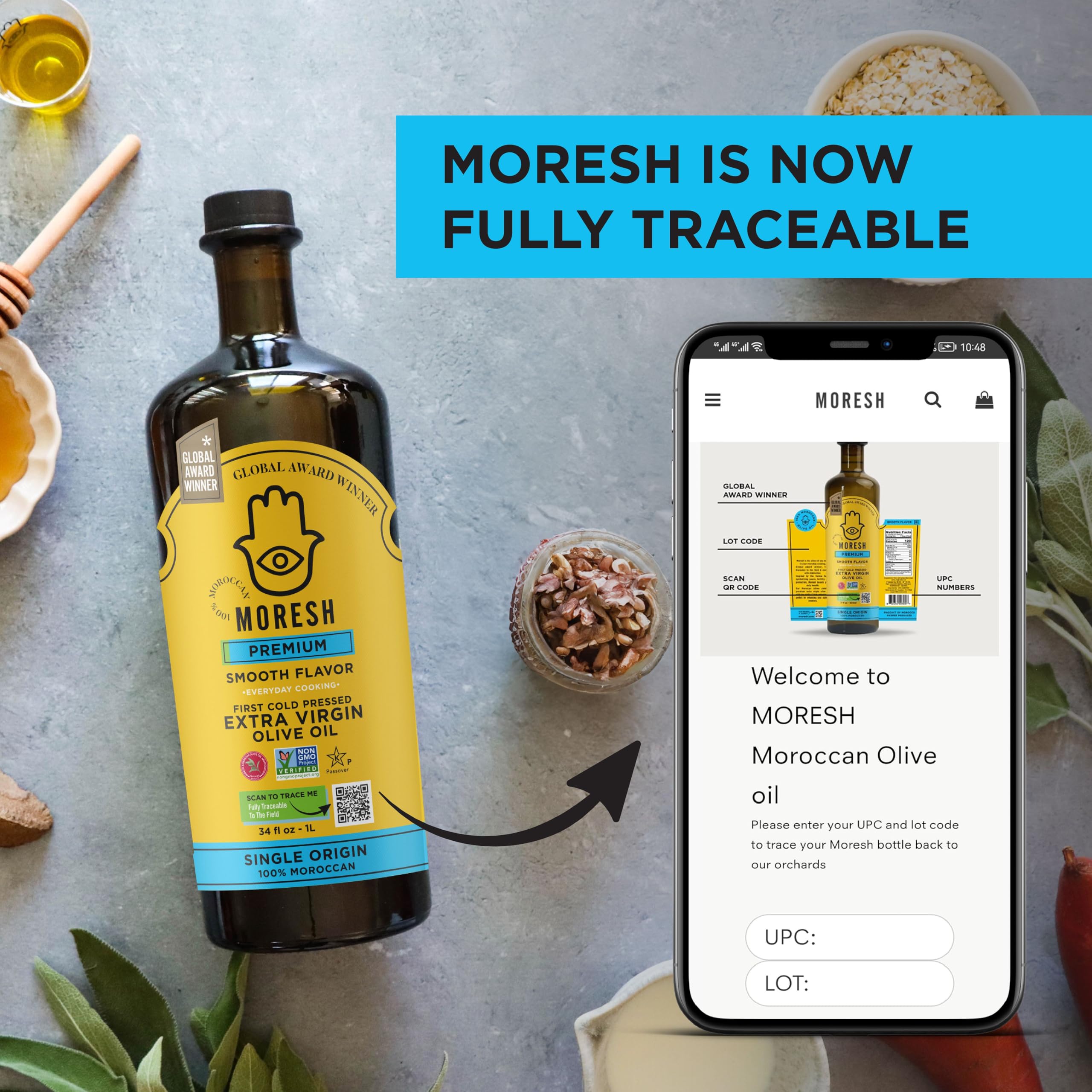 Moresh - Extra Virgin Olive Oil (500ml)