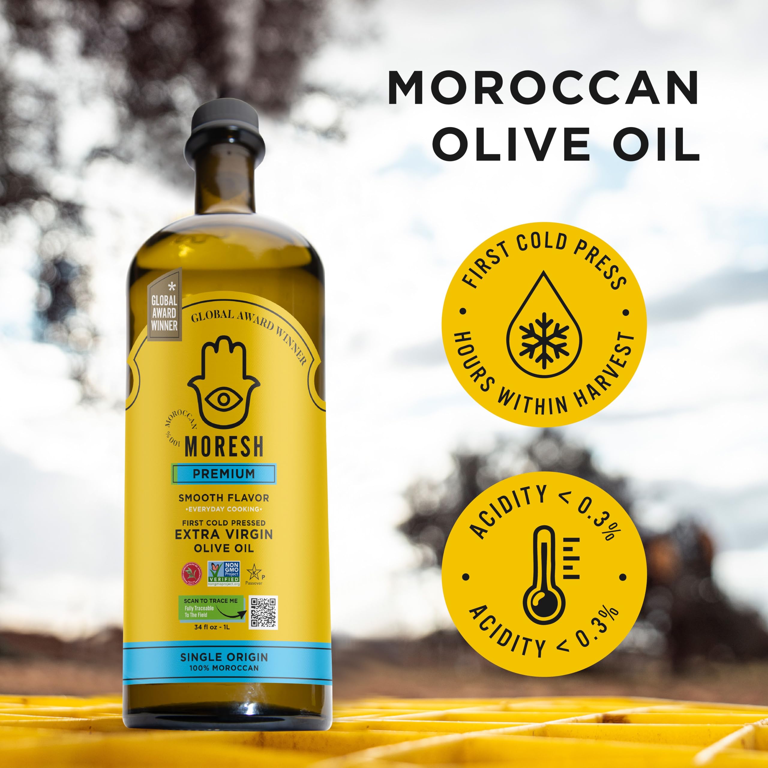 Moresh - Extra Virgin Olive Oil (1L)