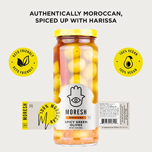Moresh - Spicy Green Olives (340g)