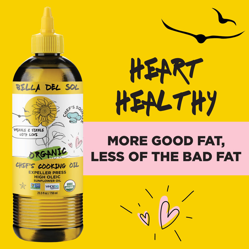 Bella Del Sol - High Oleic Sunflower Oil (6 x 1.5L)