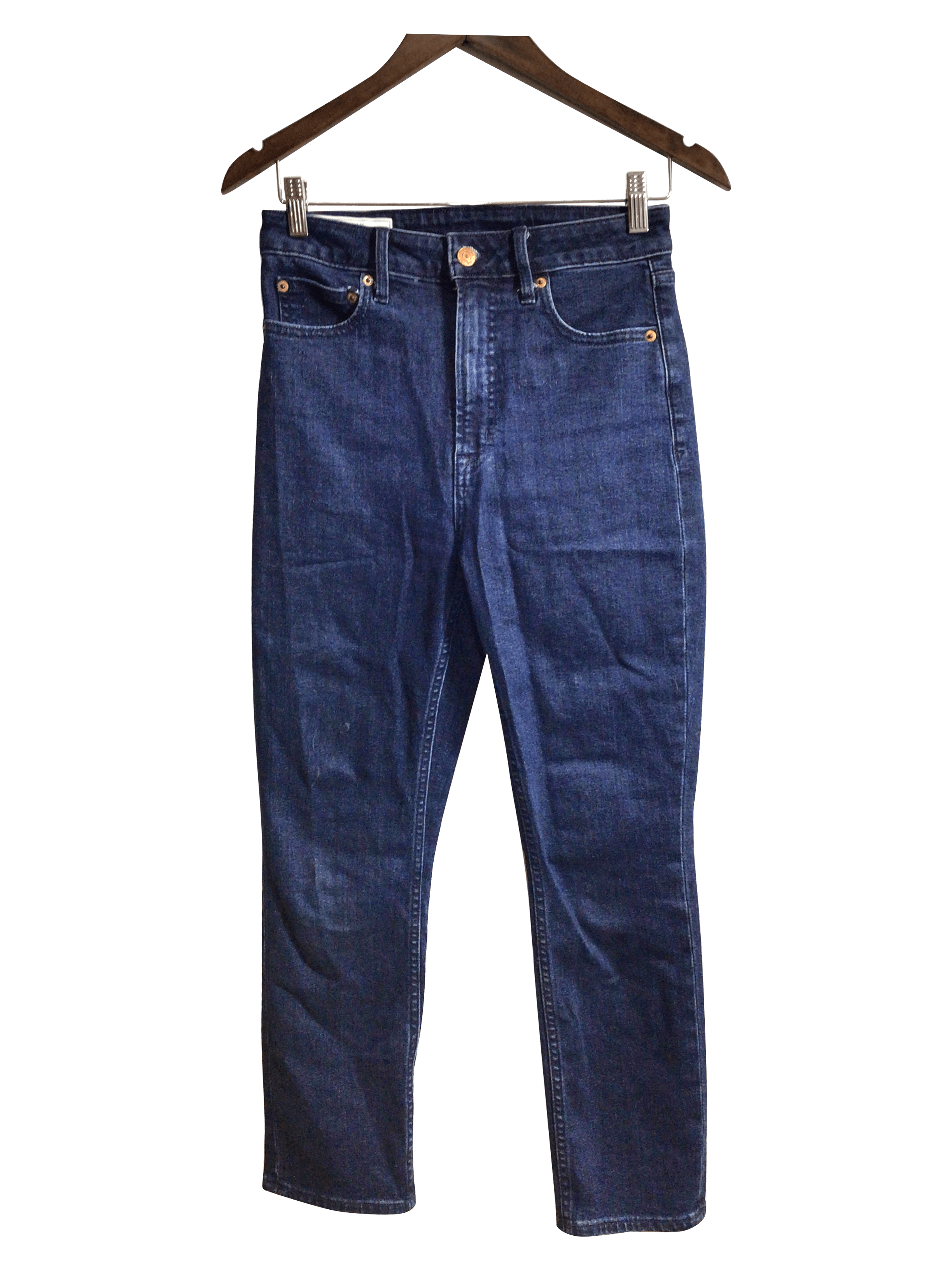 GAP Women Straight-Legged Jeans Regular fit in Blue - 27