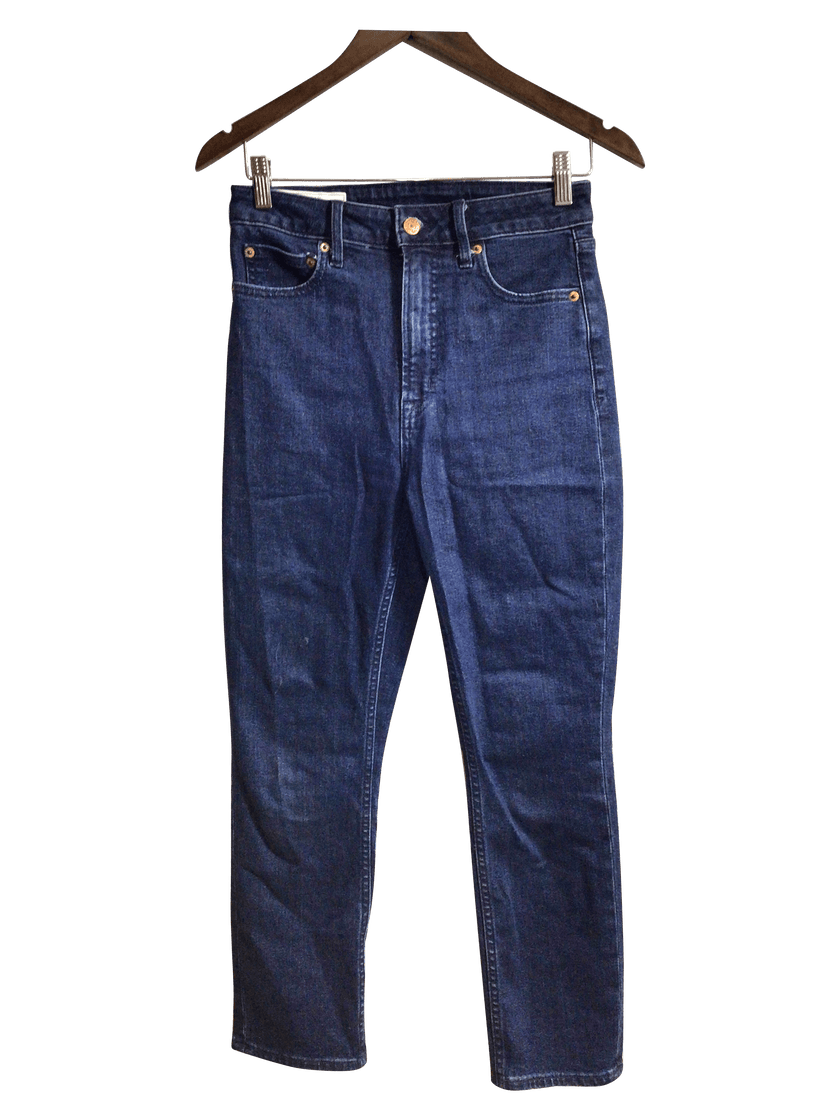 GAP Women Straight-Legged Jeans Regular fit in Blue - 27