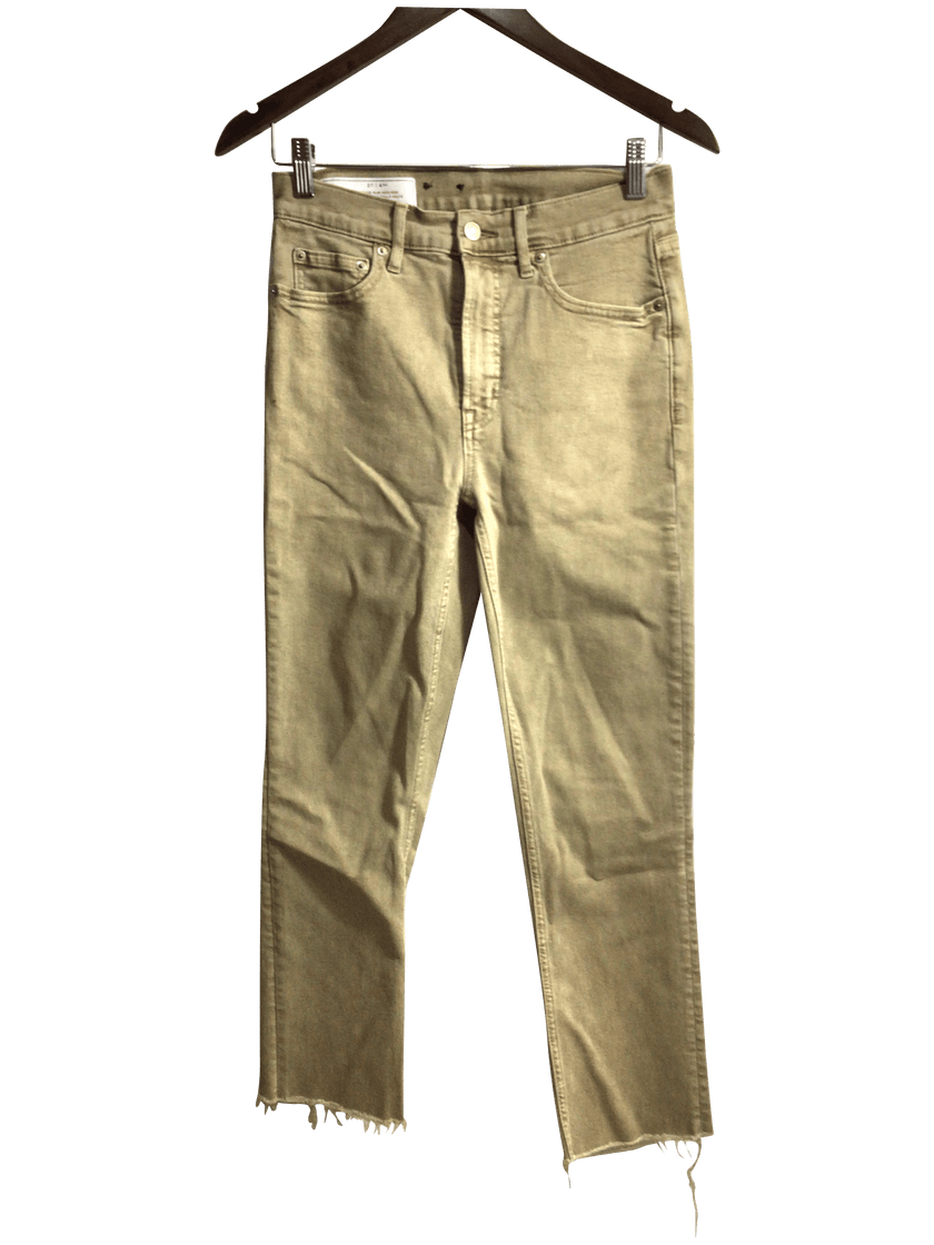 GAP Women Straight-Legged Jeans Regular fit in Beige - 27