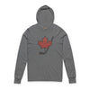 Vintage Maple Leaf Hockey Stick Hoodie - Canadian Hockey Pride - Maple Stick Hockey Co. - True Fan