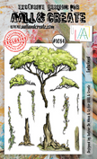 AALL and Create #1084 - A6 Stamp Set - Entwined