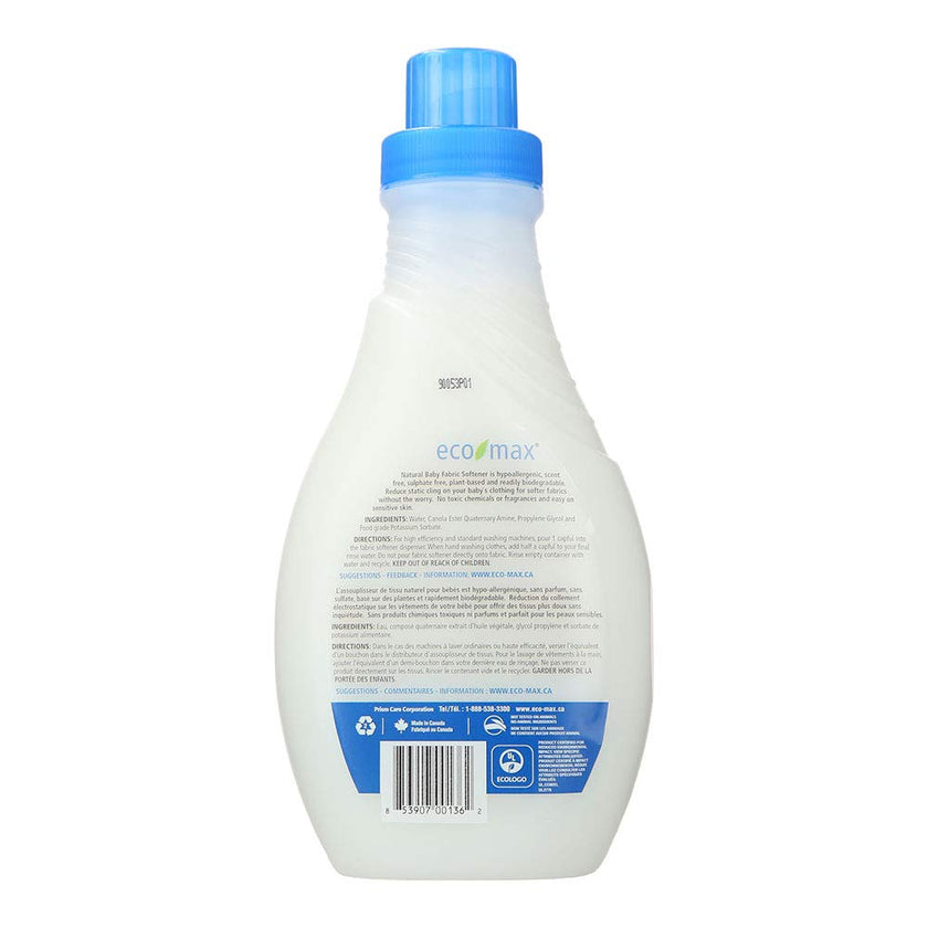 Eco-Max - Natural Baby Fabric Softener (6 x 1.05L)