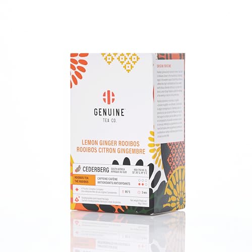 Genuine Tea - Lemon Ginger Rooibos (15bg)