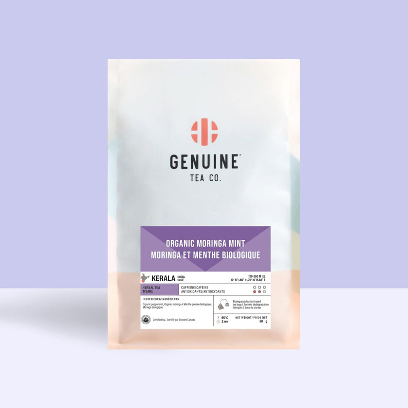 Genuine Tea - Organic Moringa Mint (15bg)