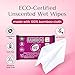 Genial Day - Unscented Bamboo Wet Wipes (10ct)