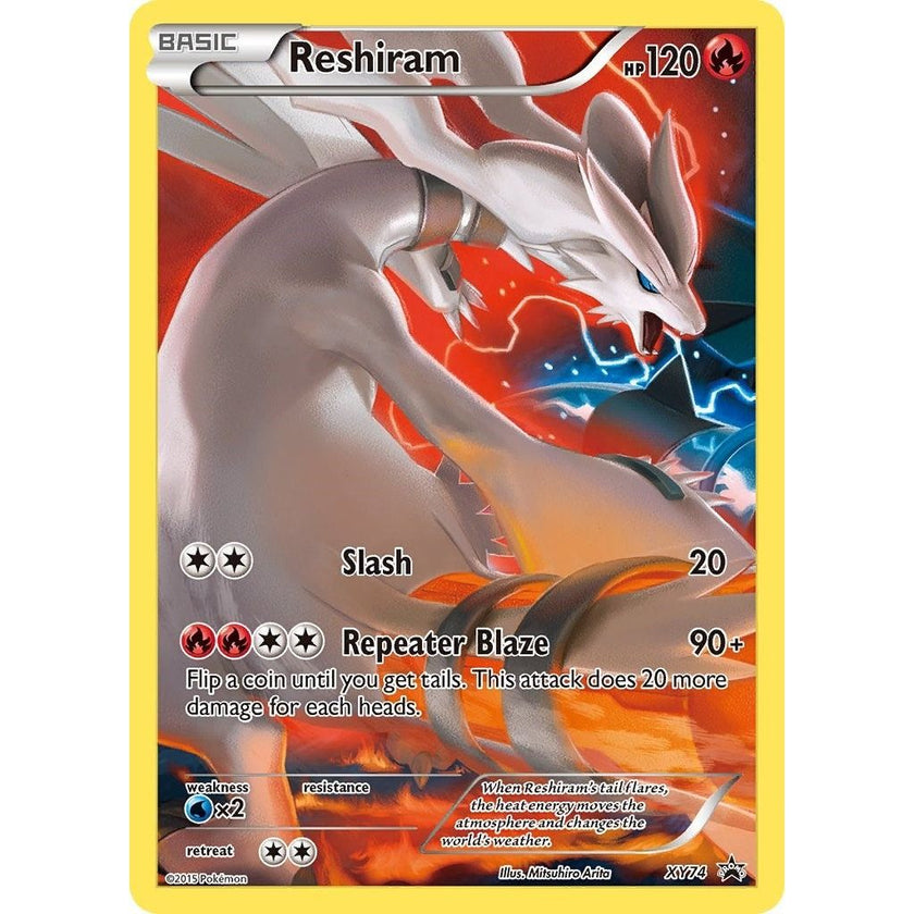 Reshiram (Full Art Promo) (XY74) (PR)