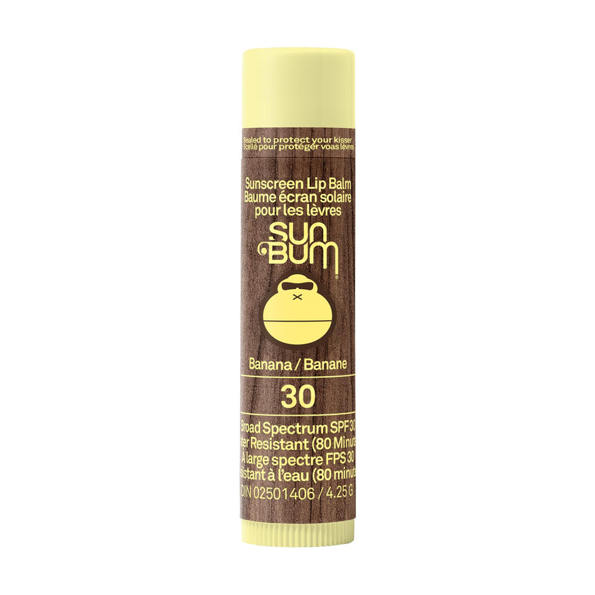 Sun Bum - Original SPF 30 Lip Balm - Banana (12 x 4.25g)