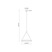 CONO Modern Minimalist Pendant Light L