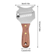 Adjustable Chocolate Shaver – Stainless Steel Truffle & Cheese Slicer with Wooden Handle