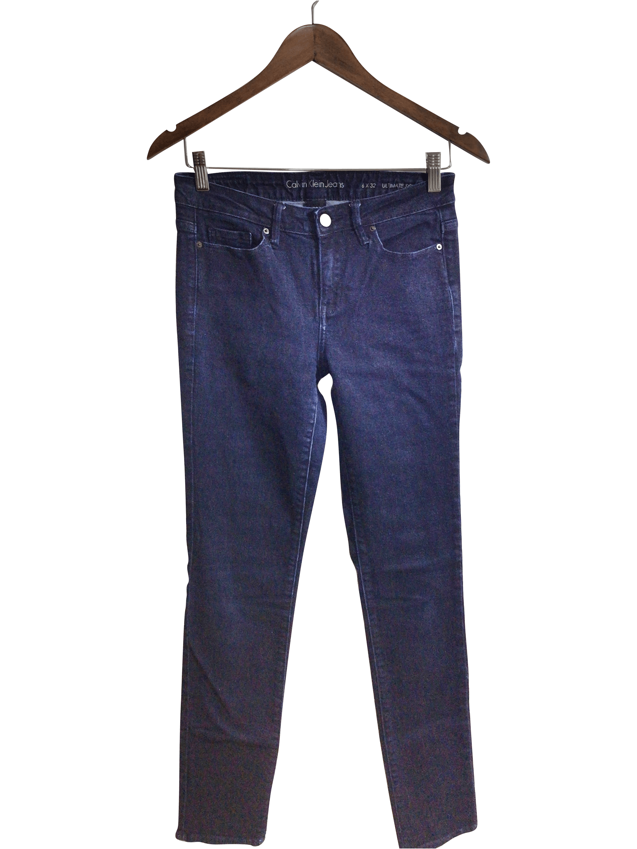 CALVIN KLEIN Women Straight-Legged Jeans Regular fit in Blue - 6x32