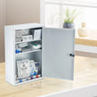 VEVOR 3-Shelf First Aid Cabinet 1000 Pieces Wall Mounted Medicine Metal Cabinet