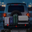 VEVOR 500 lbs Hitch Cargo Carrier Folding Hitch Cargo Carrier with Stabilizer