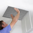 VEVOR 20x25x1 Aluminum Electrostatic Air Filter MERV 8 Actual 19.75x24.65x0.82