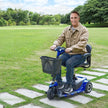 VEVOR 3 Wheel Folding Mobility Scooter for Adults & Seniors, Heavy-Duty Electric Powered Mobility Scooter & 12 Mile Long Range, All Terrain Travel Wheelchair with 9° Climbing Capacity, 265lb Capacity