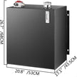 Hydraulic Reservoir Oil Tank Fuel Tank 25 Gal Steel with Filter & Temp Gauge