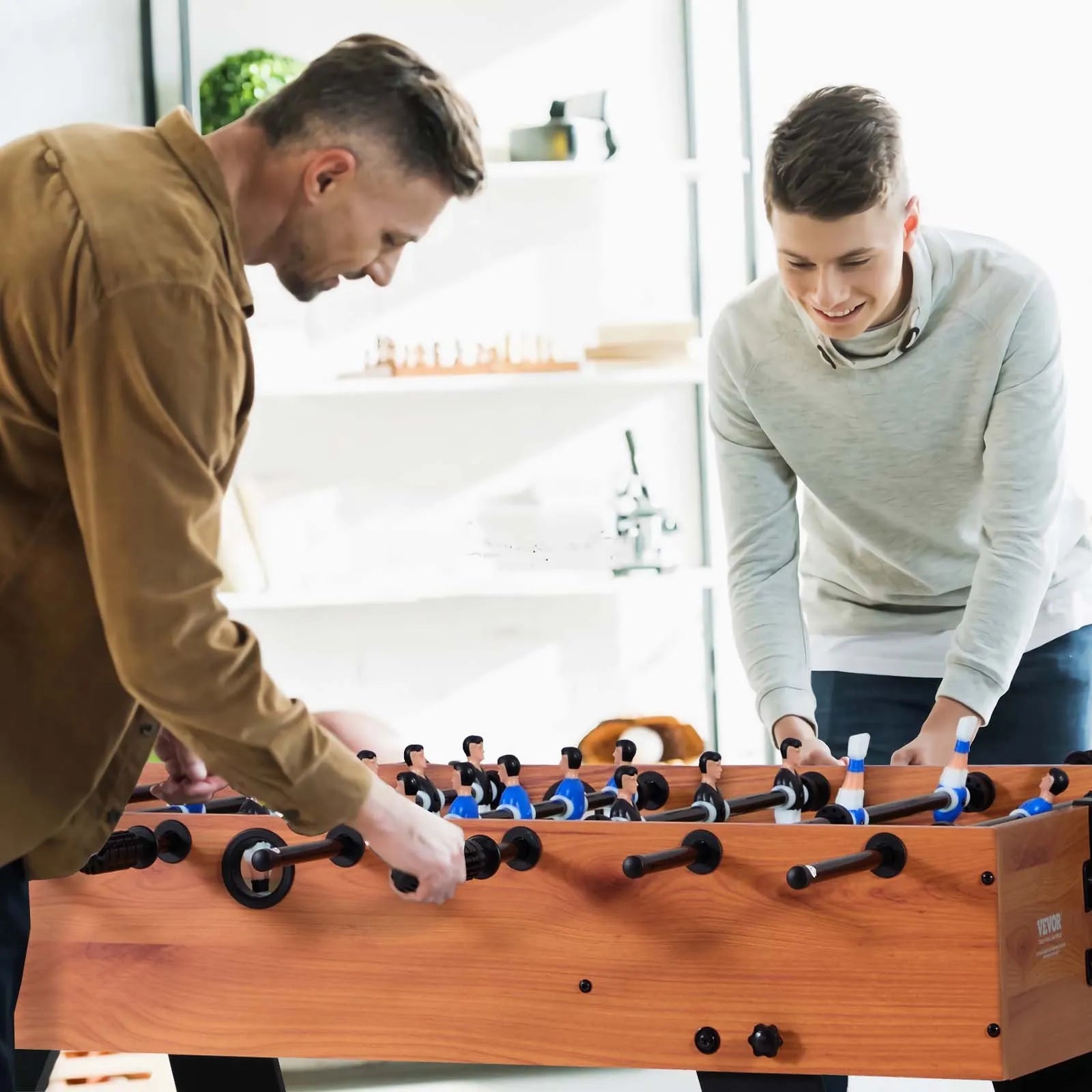 VEVOR 42 inch Folding Foosball Soccer Game Table Standard Size Table for Home