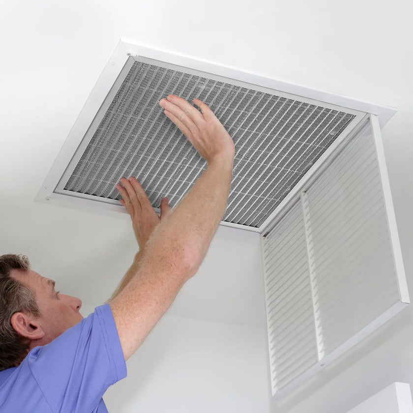 VEVOR 20x20x1 Aluminum Electrostatic Air Filter MERV 8 Actual 19.75x19.75x0.82