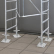 VEVOR 4-Pack Adjustable Leveling Jacks Solid Screw for Baker-Style Scaffolding