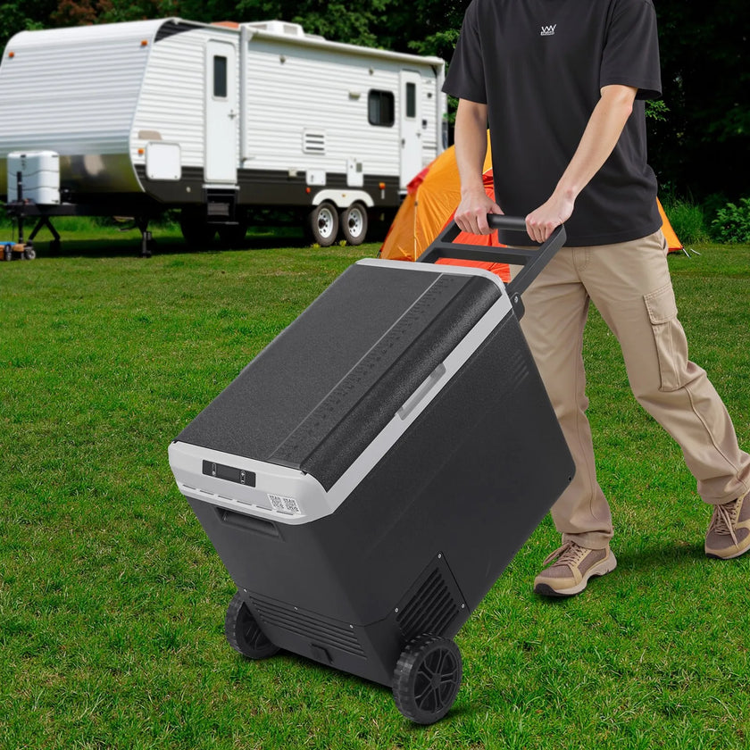 VEVOR 12V Car Refrigerator Portable Freezer 63.4QT Electric Cooler for Camping