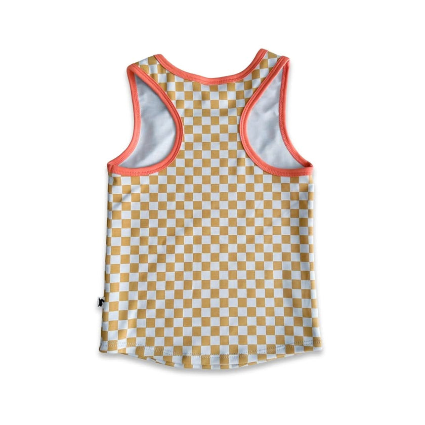 Kids' Bamboo Racerback Tank | Pineapple