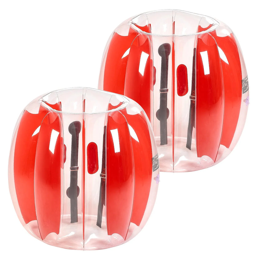 VEVOR 2-Pack 3FT/0.9M Inflatable Bumper Balls PVC Body Sumo Zorb Ball Outdoor