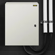VEVOR NEMA Steel Enclosure, 20 x 16 x 6'' NEMA 4X Steel Electrical Box, IP66 Waterproof & Dustproof, Outdoor/Indoor Electrical Junction Box, with Mounting Plate