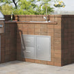 VEVOR Outdoor Kitchen Door Drawer Combo 32.5\