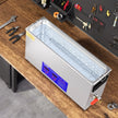VEVOR 10L Ultrasonic Gun Cleaner 300W Ultra Sonic Cleaner Timer Heater Basket