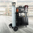 VEVOR 2-Tier 4 Drawers Welding Cart, Welder Cart with 265LBS Static Weight Capacity, 360° Swivel Wheels, Tank Storage Safety Chains, Heavy Duty Rolling for Mig Welder and Plasma Cutter