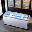 VEVOR 20 Cu.ft Commercial Ice Cream Display Case Gelato Dipping Freezer Cabinet