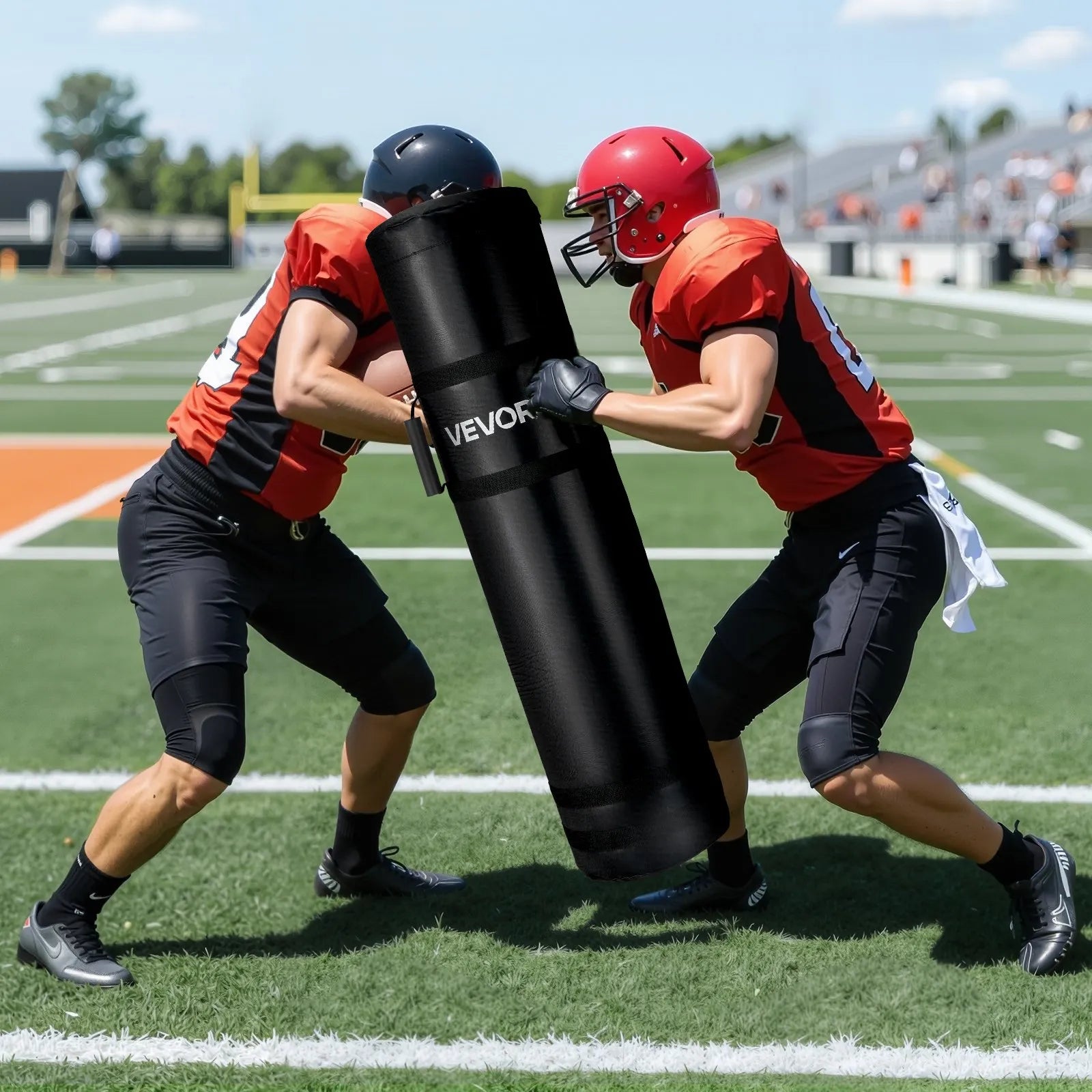 VEVOR 47in Football Tackling Dummy Blocking Pad Practice Equipment 1PCS Unfilled