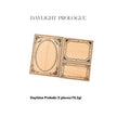 Baroque Fantasia Wooden Seal Set – Decorative Notebook Stamp Paintings (6 Designs)
