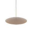 SLATE Mid-Century Modern Wide Dome Pendant Light for Kitchen Island & Dining Table