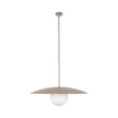 SLATE Mid-Century Modern Wide Dome Pendant Light for Kitchen Island & Dining Table