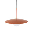 SLATE Mid-Century Modern Wide Dome Pendant Light for Kitchen Island & Dining Table