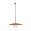 SLATE Mid-Century Modern Wide Dome Pendant Light for Kitchen Island & Dining Table