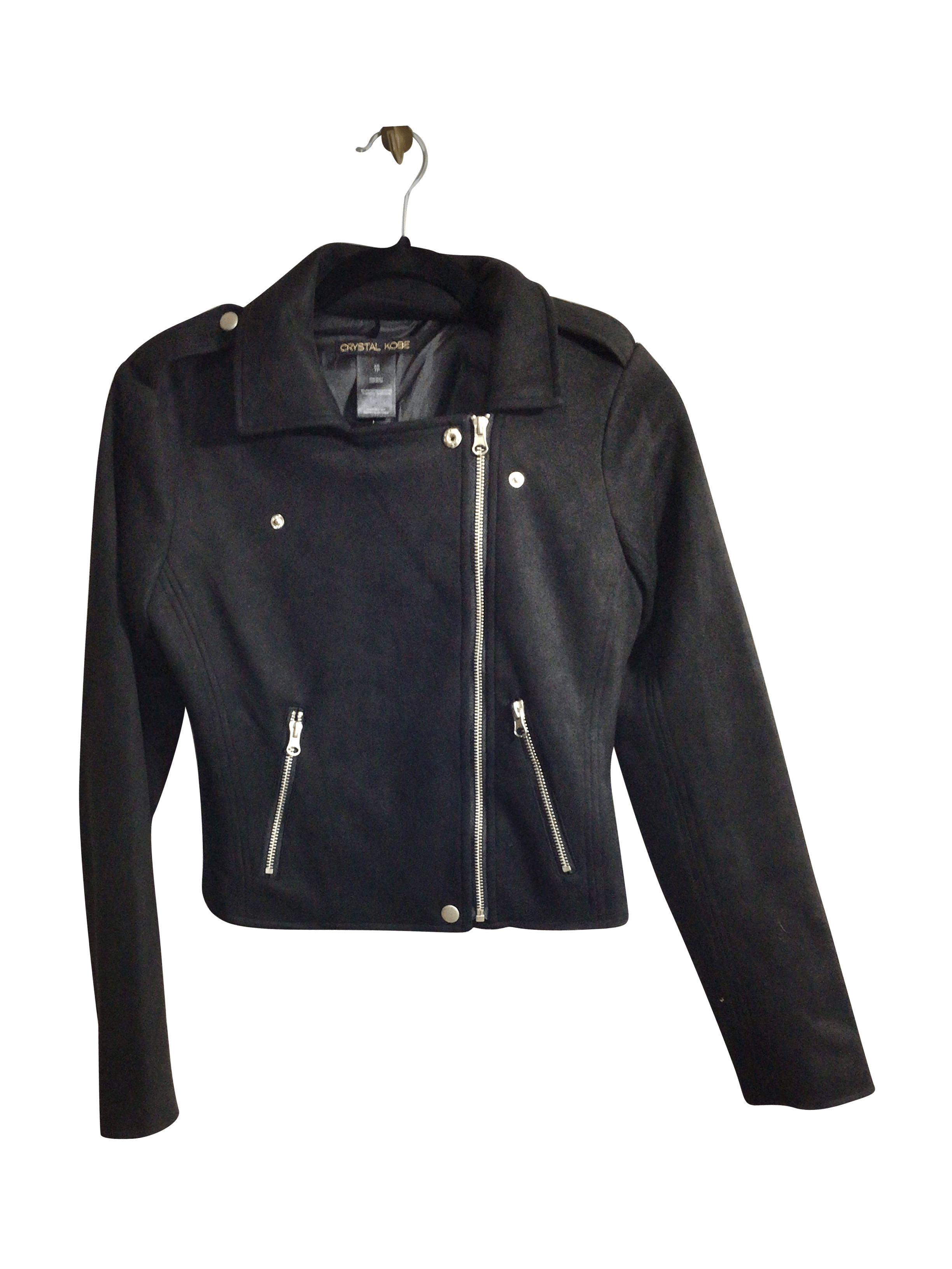 CRYSTAL KOBE Women Coats Regular fit in Black - XS