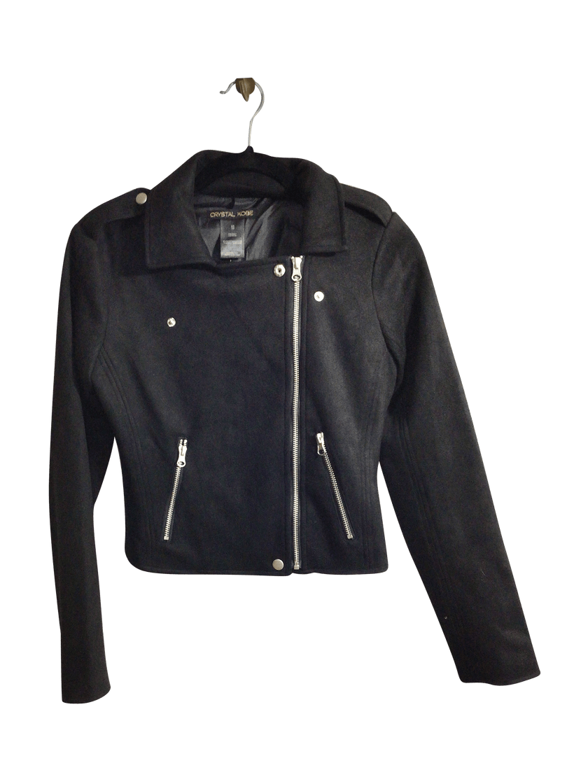 CRYSTAL KOBE Women Coats Regular fit in Black - XS